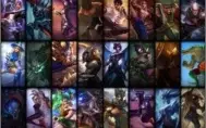 CONTA PLATINA V COM MUITAS SKINS LEAGUE OF LEGENDS