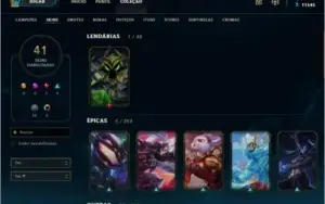 Conta League Of Legends Lv 130 / Gold III / Faltam 7 Campeão