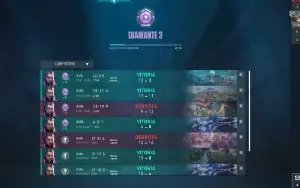 Diamante 3 smurf mmr alto