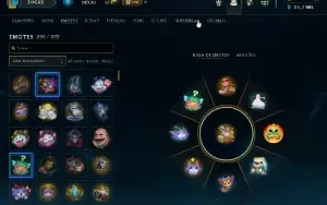 Conta League of Legends - 876 Skins - Nvl 543