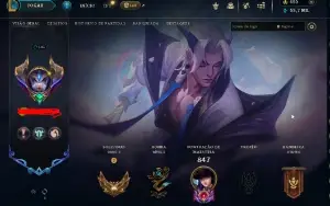 Conta League of Legends - 876 Skins - Nvl 543