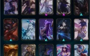 conta lol lvl 288