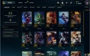 Conta Acc Smurf LoL Unranked Level 30 Skin Campeões