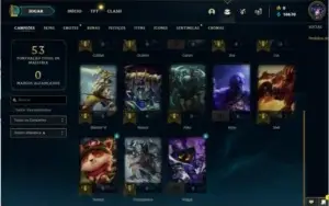 Conta Acc Smurf LoL Unranked Level 30 Skin Campeões