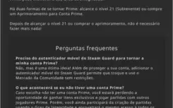 Conta CS:GO