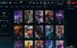 Conta League of Legends lvl 255