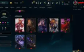 Conta League of Legends lvl 255