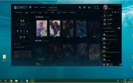 CONTA DE LOL PRATA 4 ( 94 SKINS ) ( 2 ULTIMATES )