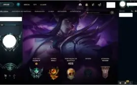 Conta LOL - 443 Skins - Platina 4