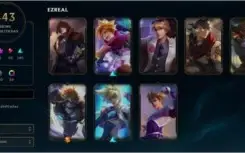 Conta LOL - 443 Skins - Platina 4