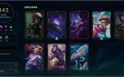 Conta LOL - 443 Skins - Platina 4