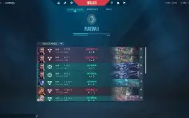 Conta Valorant muitas Skins