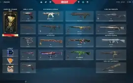 Conta Valorant muitas Skins