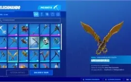 Conta Fortnite Seasons (6,7,8 - Capítulo 2 = 2)