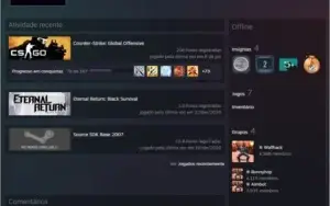 Conta Steam / Csgo + Raibow Six