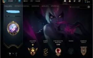 Conta League Of Legends Ouro 3, Lux Elementalista, Cósmica..
