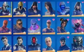Conta Fortnite algumas skins raras