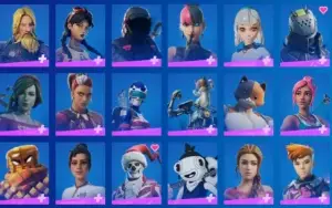 Conta Fortnite algumas skins raras