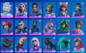 Conta Fortnite algumas skins raras