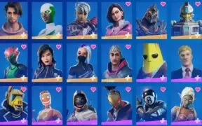 Conta Fortnite algumas skins raras
