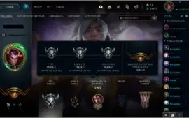 Conta Low Elo de lol para iniciantes /com 109 skins