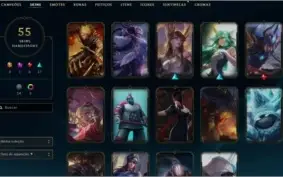 Conta gold com muitas skins e espolios mais de 200 reais gas