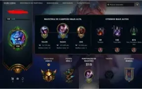 Conta gold com muitas skins e espolios mais de 200 reais gas