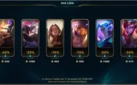 Conta gold com muitas skins e espolios mais de 200 reais gas