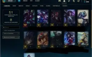 Conta League Of Legends Level 29