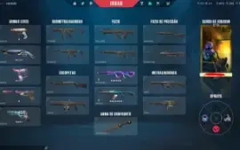 conta ASC ATO 6 (unranked atualmente) + skins phantom/vandal