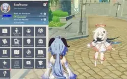 CONTA COM GANYU / AR 10 / GENSHIN IMPACT