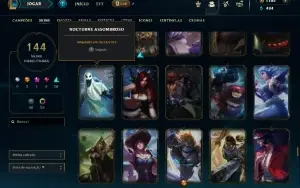 Conta lol com Kayle Juiza e Rammus rei
