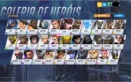CONTA OVERWATCH BOA  || VÁRIAS SKINS E ACESSÓRIOS LENDÁRIOS