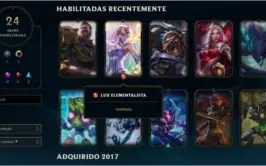 Conta League of Legends Gold