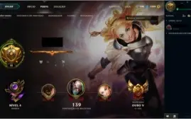 Conta League of Legends Gold