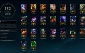 Conta League of Legends na md10 com 37 champs e 15 Skins