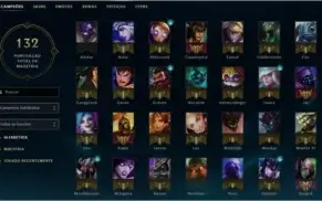 Conta League of Legends na md10 com 37 champs e 15 Skins