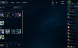 Conta lol gold I md5 paltina 56 champ 43 skins