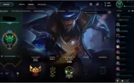 Conta lol gold I md5 paltina 56 champ 43 skins
