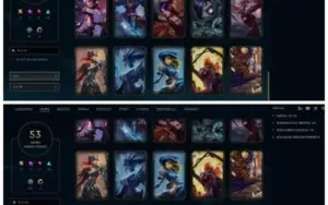 Conta lol prata 3 level 65 +100 champs e +50skin