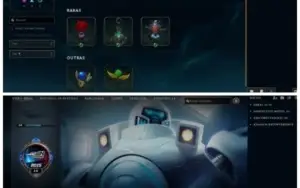 Conta lol prata 3 level 65 +100 champs e +50skin