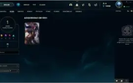 Conta LoL, Platina IV, 70% de Win Rate