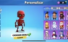 Conta stumble guys 112 skins, várias lendárias