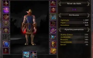 Conta WoW Warrior e DH PVP