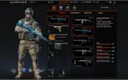 Vendo conta Warface com Tavor CTAR-21 e M16A3 Frozen, ptt 23