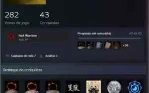 Conta Steam lvl 30 com muitos jogos