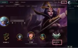 Conta de League of Legends