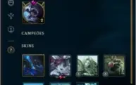 Conta PLATINA, 85 champions e 33 Skins - League of Legends
