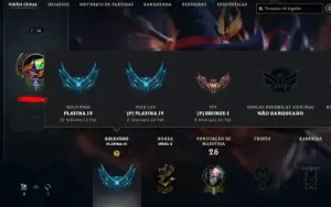 Conta Lol Smurf Platina 3 Ganhando 40+ Pdl