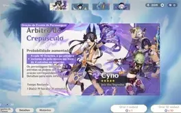 Conta de Genshin Impact Childe C1 e Kazuha